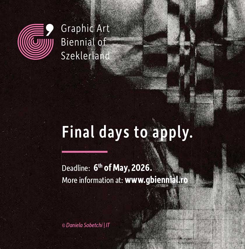 Call for Application, 2026 The 9th Graphic Art Biennial of Szeklerland, 2026 Sfântu Gheorghe/Miercurea Ciuc