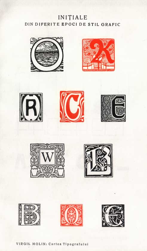 Cartea tipografului - Virgil Molin